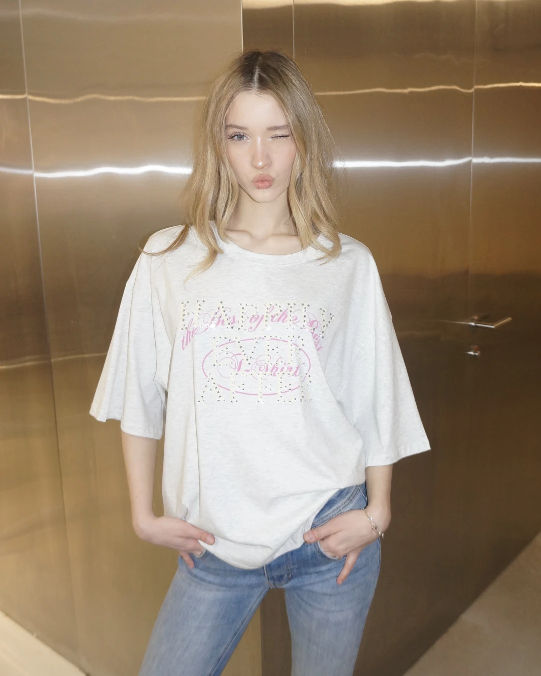 Футболка 1SLS/020551-910 Look Online