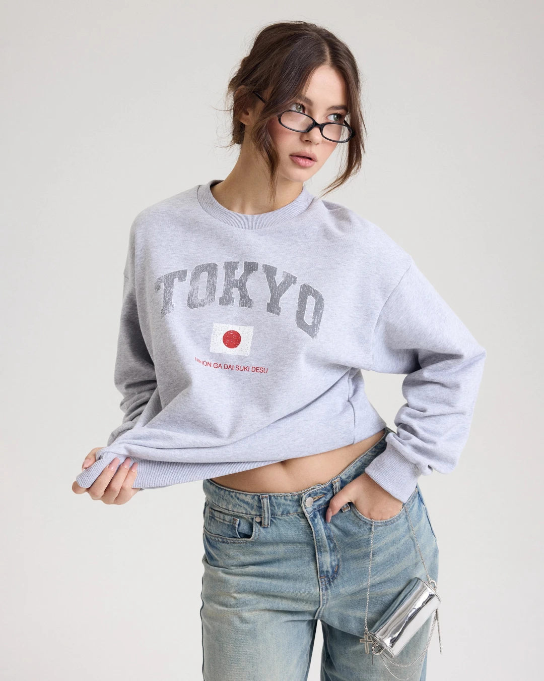 Свитшот 1SWS/019829-910 Look Online