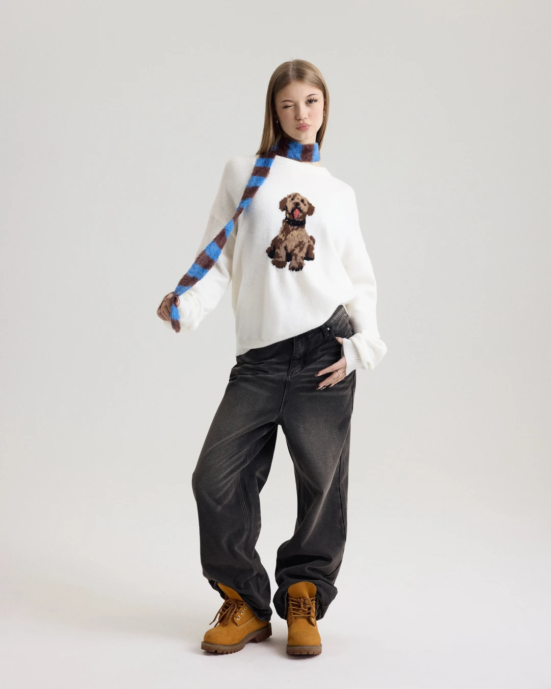 Свитер, цвет Молочный, 1SWJ/019984-170 – купить в LOOK ONLINE, 3