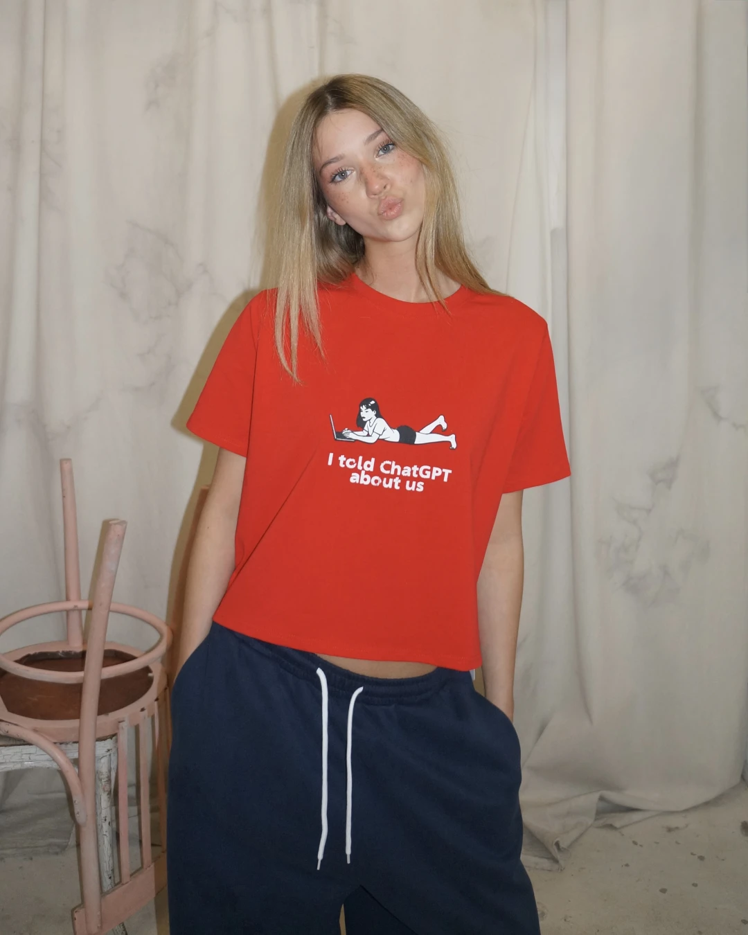 Футболка  1SLS/020260-300 Look Online