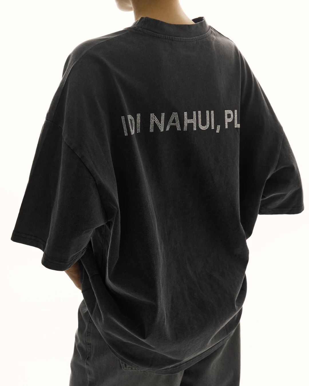 Футболка oversize с принтом на спине 2 Look Online
