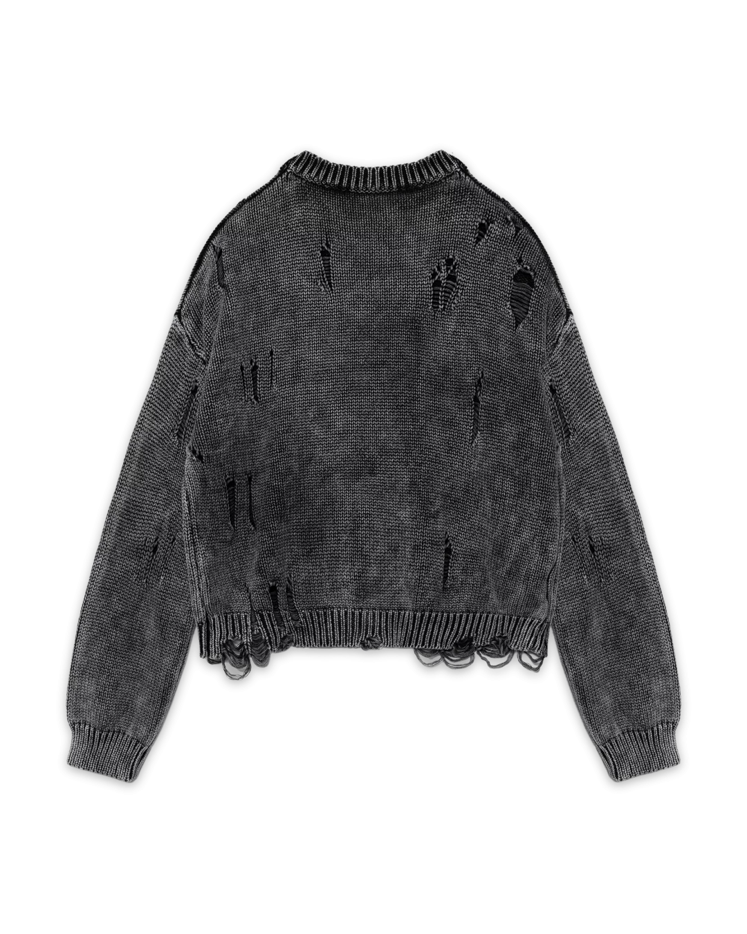 Джемпер рваный с эффектом варки 3 Look Online