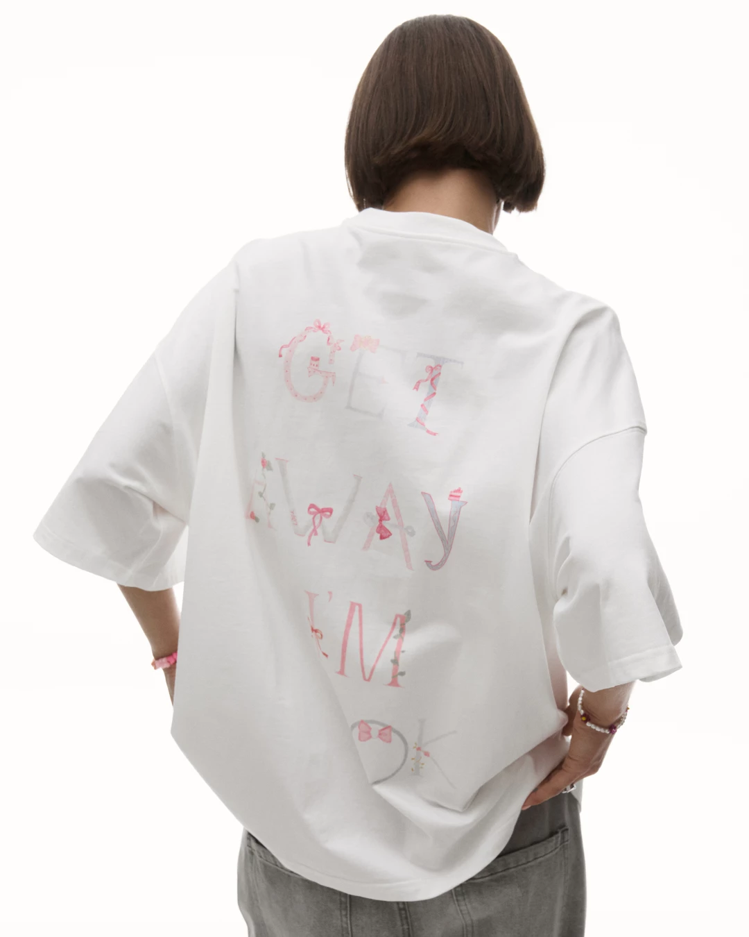 Футболка свободного кроя "Get away..." Look Online
