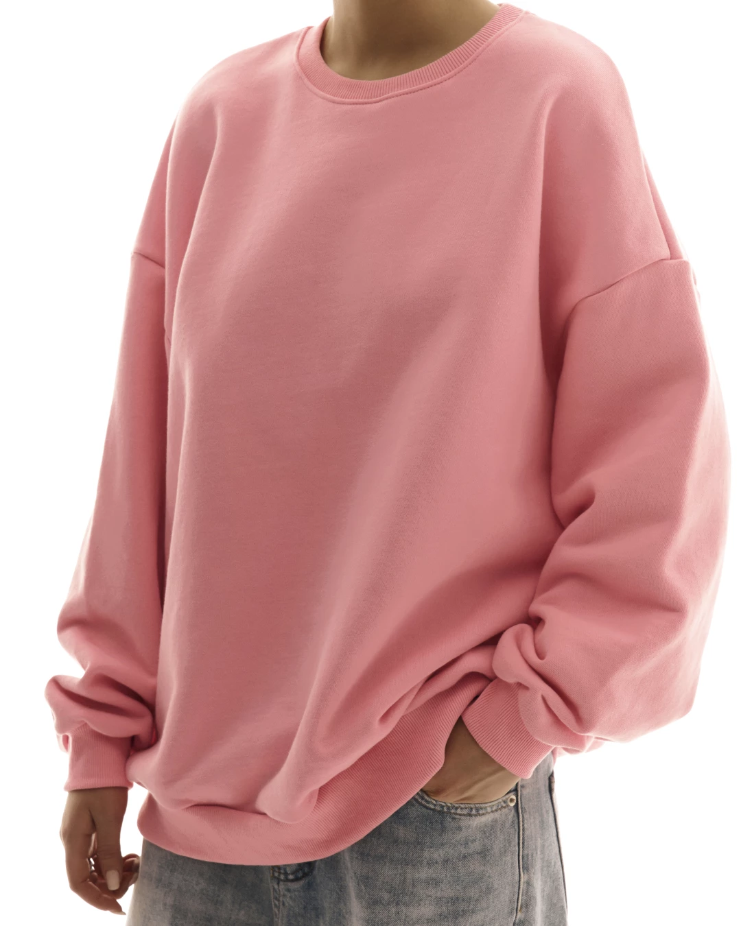 Свитшот с надписью на спине 4 Look Online